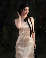 Beloved Size M - Đầm dự tiệc tua rua ánh kim quyến rũ