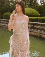 Ninensei Size M - Đầm Dạ Hội Đính Đá Phom Ôm Sang Trọng