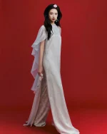 Ononmm Size M - Áo dài cách tân lụa xanh thướt tha