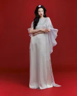 Ononmm Size M - Áo dài cách tân lụa xanh thướt tha