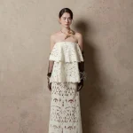 Beloved Size L - Đầm ren trắng dáng dài dự tiệc sang trọng