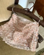 Jolie Design Size M - Set váy ngắn lụa ren quyến rũ