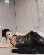 Ononmm Size M - Đầm dạ hội voan đen quyến rũ